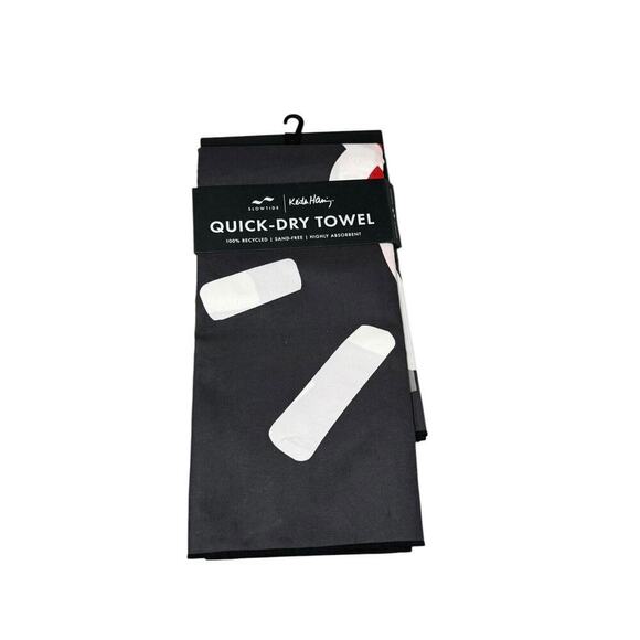 Slowtide Quick Dry Towel By Keita Hang 30X60 100% Recycled Materials New - Picture 1 of 3